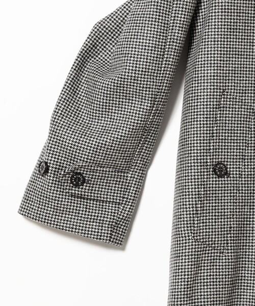 別注】MACKINTOSH / BALFIELD ウール ハウンドトゥース ラグラン