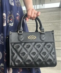 axes femme | 薔薇モチーフキルトバッグ(ショルダーバッグ)