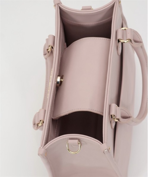 axes femme（アクシーズファム）の「薔薇モチーフキルトバッグ（ショルダーバッグ・レディース・ブラック/ピンク/キナリ・FREE）」の12枚目の写真