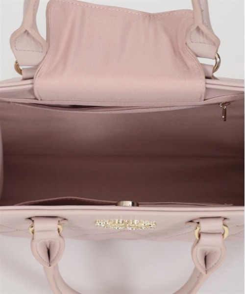 axes femme（アクシーズファム）の「薔薇モチーフキルトバッグ（ショルダーバッグ・レディース・ブラック/ピンク/キナリ・FREE）」の13枚目の写真