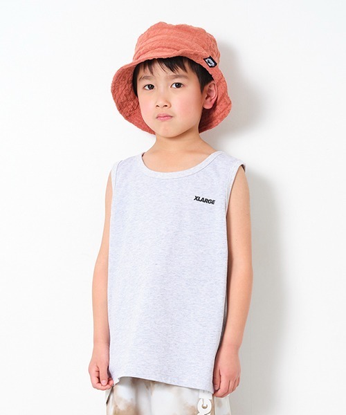 XLARGE KIDS（エクストララージキッズ）の「スランテッドOGゴリラタンクトップ（タンクトップ・キッズ・ブラック/トップグレー/ホワイト・100cm/110cm/90cm/80ｃｍ/140cm/130cm/120cm）」の15枚目の写真