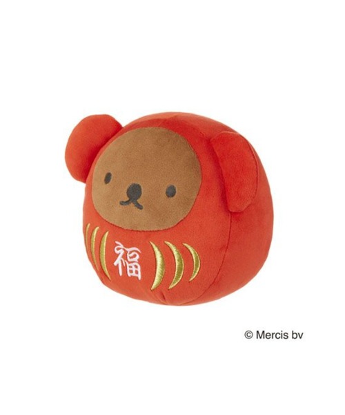 Miffy（ ミッフィー）の「ミッフィー 福だるまS ぬいぐるみ