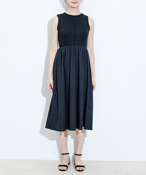 Jayro（ジャイロ）の「ノースリーブワンピース（ワンピース・レディース・カーキ/イエロー/ブラック/ホワイト・FREE）」の11枚目の写真