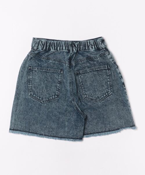 バックナンバー デニムパンツ ボトムス ショートパンツ リネン混 メンズ Sサイズ ブルー BACK NUMBER