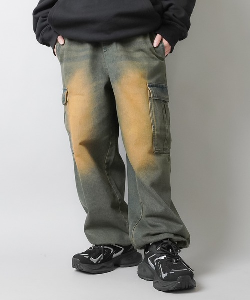 TAKAYA WORK WEAR 作業着 デニム カーゴパンツ グランシスコ GC