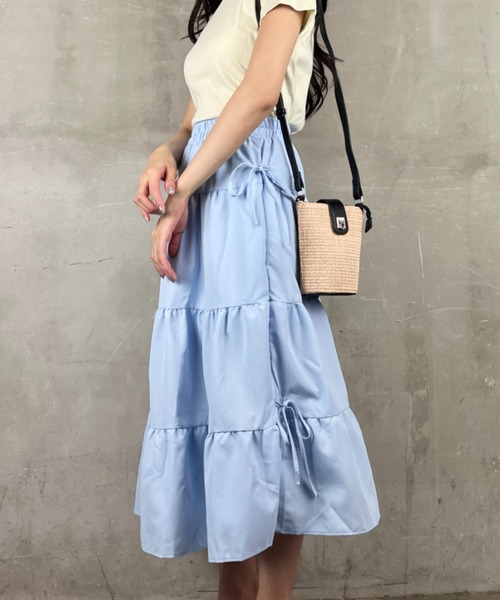 Loco Ocean(ロコオーシャン)の「ストロー クロスボディ ミニ ショルダーバッグ(ショルダーバッグ・レディース・カーキ/イエロー/ブラウン/ブラック・ONE SIZE)」の21枚目の写真