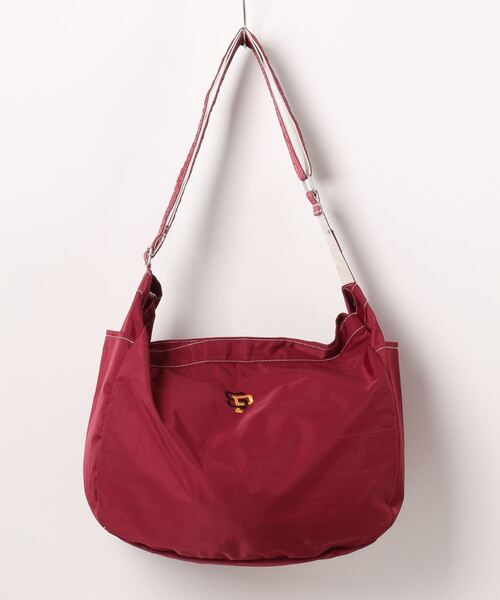 JUGLANS(ユグランス)の「【SPALDING】COLLEGE SHOULDER BAG / スポルディング 底面ロゴプリント ショルダーバッグ(ショルダーバッグ・メンズ・ブラック/ネイビー/ワイン・FREE)」の3枚目の写真