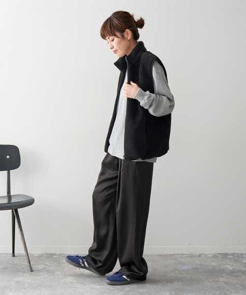 Spick & Span(スピックアンドスパン)の「LOT/SMPL-010 REGULAR LS(Tシャツ/カットソー・レディース・ホワイト/チャコールグレー/ライトグレー・FREE)」の18枚目の写真