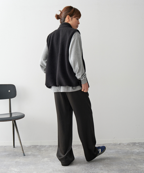 Spick & Span(スピックアンドスパン)の「LOT/SMPL-010 REGULAR LS(Tシャツ/カットソー・レディース・ホワイト/チャコールグレー/ライトグレー・FREE)」の19枚目の写真