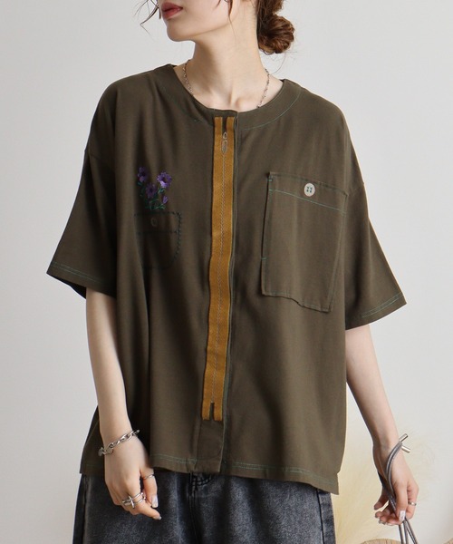 EMAGO ふしぎ刺繍カーディガン（カーディガン/ボレロ）｜Emago（イマゴ）