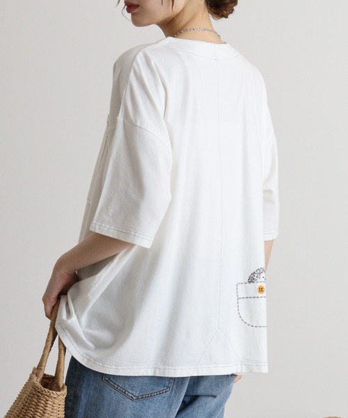 カーディガン EMAGO ふしぎ刺繍カーディガン レディース EMAGO ふしぎ刺繍カーディガン（カーディガン/ボレロ）｜Emago