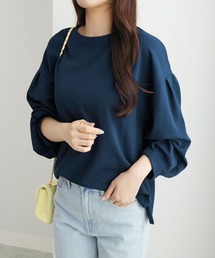 袖タックブラウスＴシャツ