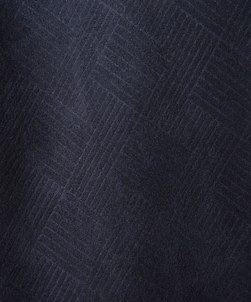 MEN'S BIGI(メンズビギ)の「テックスエードロングスリーブカットソー(Tシャツ/カットソー・メンズ・オフホワイト/ベージュ/ネイビー・01/02/03/04)」の9枚目の写真