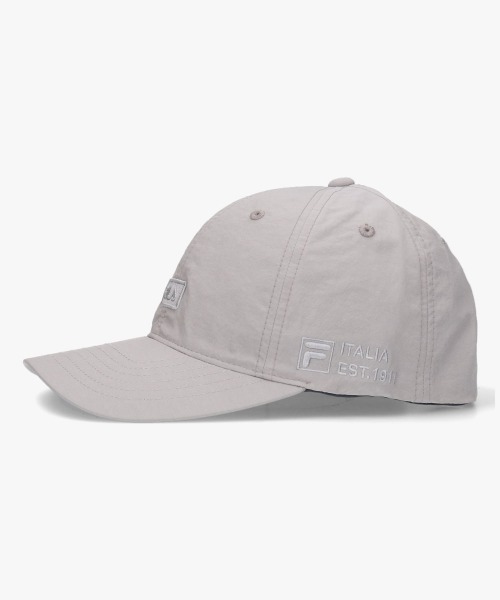 FILA（フィラ）の「FILA  RE NYLON DEEP CROWN CAP / フィラ（キャップ・レディース・グレー/ブラック/ベージュ・FREE）」の7枚目の写真