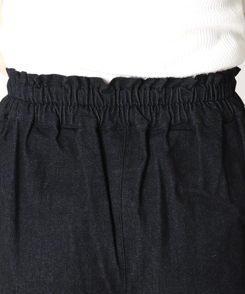 Three Four Time(スリーフォータイム)の「イージーワイドストレッチパンツ(スラックス・レディース・ブラック・FREE)」の9枚目の写真