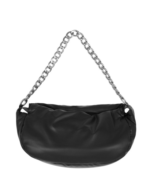 JNBY(ジェーエヌビーワイ)の「Padded Chain Shoulder Big Bag / ショルダーバッグ(ショルダーバッグ・レディース・ブラック・ONE SIZE)」の4枚目の写真