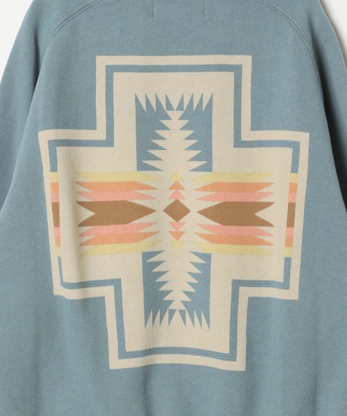 PENDLETON（ペンドルトン）の「【PENDLETON(ペンドルトン)】別注スウェット(KIDS)（スウェット・キッズ・チャコール/グレー/ブルー・110cm/120cm/130cm/140cm/150cm）」の15枚目の写真