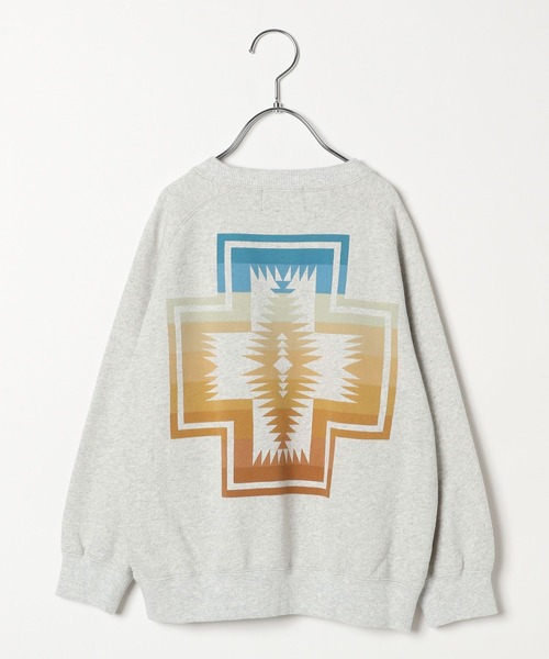 PENDLETON（ペンドルトン）の「【PENDLETON(ペンドルトン)】別注スウェット(KIDS)（スウェット・キッズ・チャコール/グレー/ブルー・110cm/120cm/130cm/140cm/150cm）」の22枚目の写真