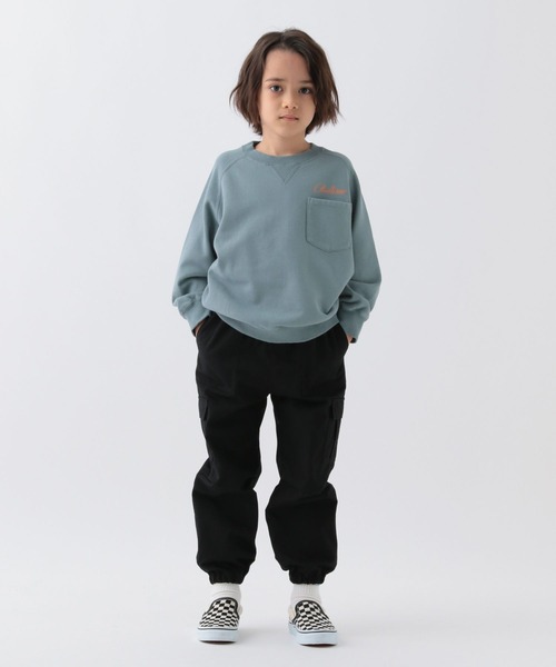 PENDLETON（ペンドルトン）の「【PENDLETON(ペンドルトン)】別注スウェット(KIDS)（スウェット・キッズ・チャコール/グレー/ブルー・110cm/120cm/130cm/140cm/150cm）」の7枚目の写真