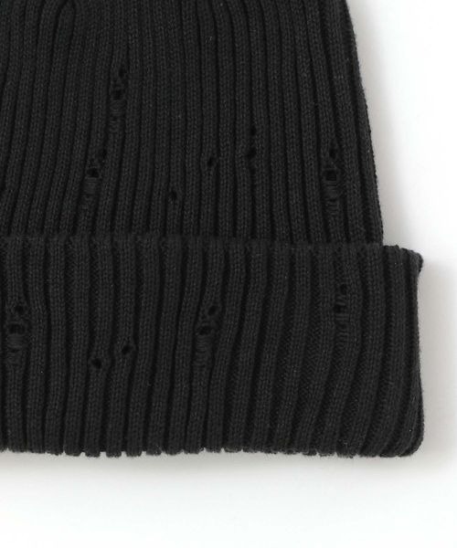 PBLIM（ページボーイリム）の「PBLIM/ダメージニットビーニー（ニットキャップ/ビーニー・レディース・グレー/ブラック・FREE）」の14枚目の写真