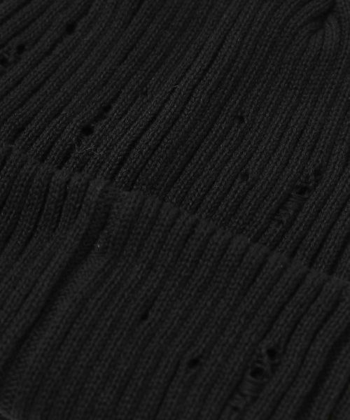 PBLIM（ページボーイリム）の「PBLIM/ダメージニットビーニー（ニットキャップ/ビーニー・レディース・グレー/ブラック・FREE）」の13枚目の写真