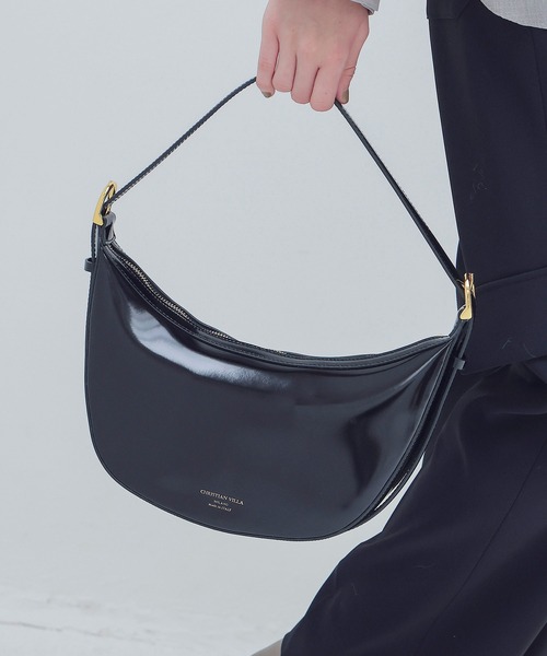 CHRISTIAN VILLA / moon bag(ムーンシルエットバッグ)