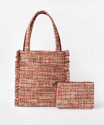 PRECIOUS WAVES BAG WITH POUCH ポーチ付きトートバッグ