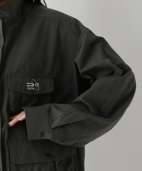 RAGEBLUE（レイジブルー）の「Wジップ/ユーティリティBIGブルゾン（ブルゾン・レディース・ブラック/ピンク系・FREE）」の22枚目の写真