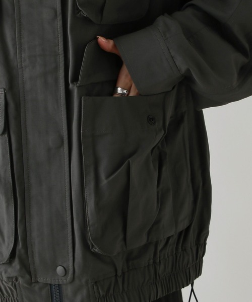 RAGEBLUE（レイジブルー）の「Wジップ/ユーティリティBIGブルゾン（ブルゾン・レディース・ブラック/ピンク系・FREE）」の19枚目の写真