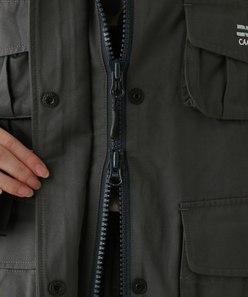 RAGEBLUE（レイジブルー）の「Wジップ/ユーティリティBIGブルゾン（ブルゾン・レディース・ブラック/ピンク系・FREE）」の15枚目の写真