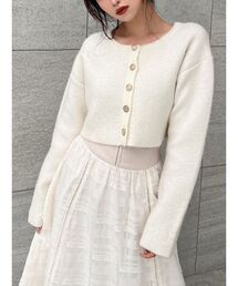 RESEXXY | ゴールドボタンニットカーディガン(カーディガン/ボレロ)