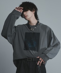 welise（ウェライズ）の「welise × 犬飼京　グラフィック ヘビーウェイトピグメントコットン ミドルオーバーロンT（Tシャツ/カットソー）」