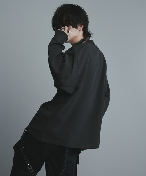 welise（ウェライズ）の「welise × 犬飼京　グラフィック ヘビーウェイトピグメントコットン ミドルオーバーロンT（Tシャツ/カットソー・メンズ・グレー系その他3/グレー系その他2/グレー系その他/ブラック系その他2/ブラック系その他3/ブラック系その他・S/L/M）」の20枚目の写真