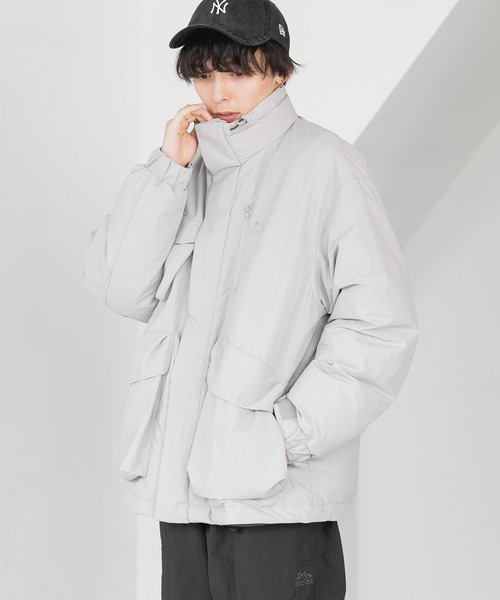 セール】【AIRTHERMAL/高機能中綿】ナイロンユーティリティブルゾン