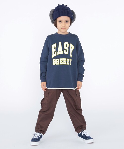 SHIPS(シップス)の「SHIPS KIDS:100~130cm / バルーン カーゴ パンツ(カーゴパンツ・キッズ・オリーブ/ブラウン系その他・110/120/130/100)」の3枚目の写真