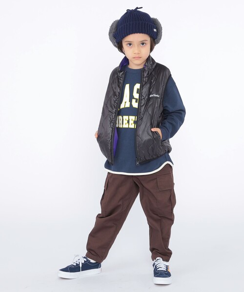 SHIPS(シップス)の「SHIPS KIDS:100~130cm / バルーン カーゴ パンツ(カーゴパンツ・キッズ・オリーブ/ブラウン系その他・110/120/130/100)」の7枚目の写真