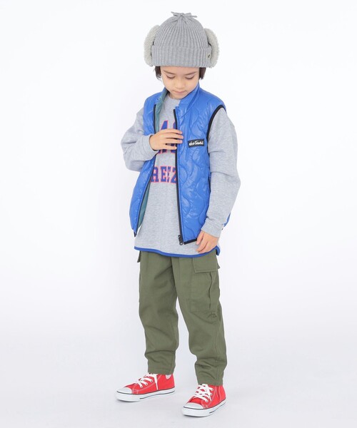 SHIPS(シップス)の「SHIPS KIDS:100~130cm / バルーン カーゴ パンツ(カーゴパンツ・キッズ・オリーブ/ブラウン系その他・110/120/130/100)」の15枚目の写真