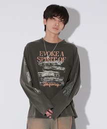 Anui | 【UNISEX】クラッシュカーロンT(Tシャツ/カットソー)