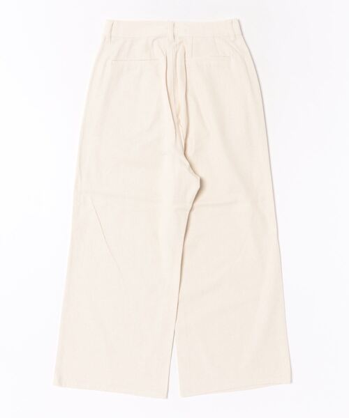 nemne store(ネンネストア)の「【keel】ツイルタックバギーパンツ(その他パンツ・レディース・ブラウン/オフホワイト・MEDIUM/SMALL)」の5枚目の写真