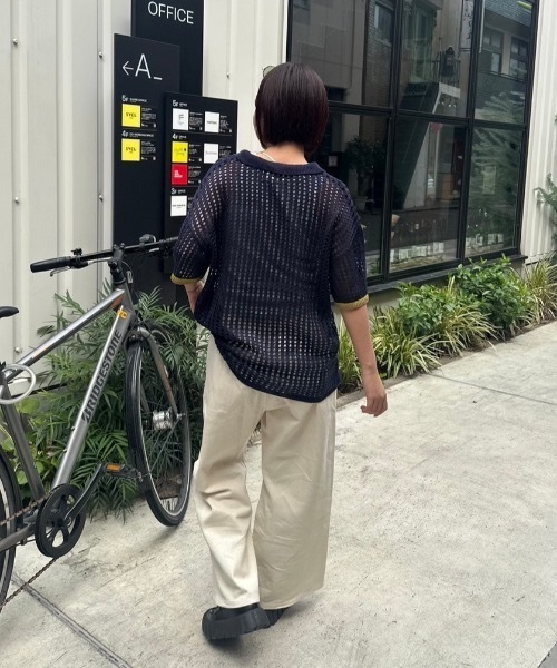 nemne store(ネンネストア)の「【keel】ツイルタックバギーパンツ(その他パンツ・レディース・ブラウン/オフホワイト・MEDIUM/SMALL)」の18枚目の写真