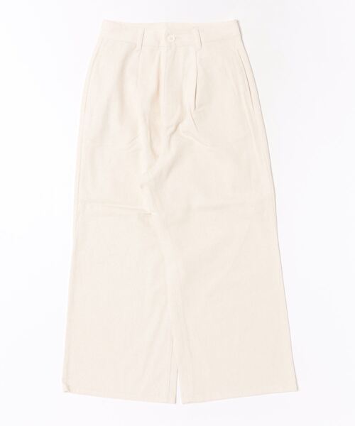 nemne store(ネンネストア)の「【keel】ツイルタックバギーパンツ(その他パンツ・レディース・ブラウン/オフホワイト・MEDIUM/SMALL)」の6枚目の写真