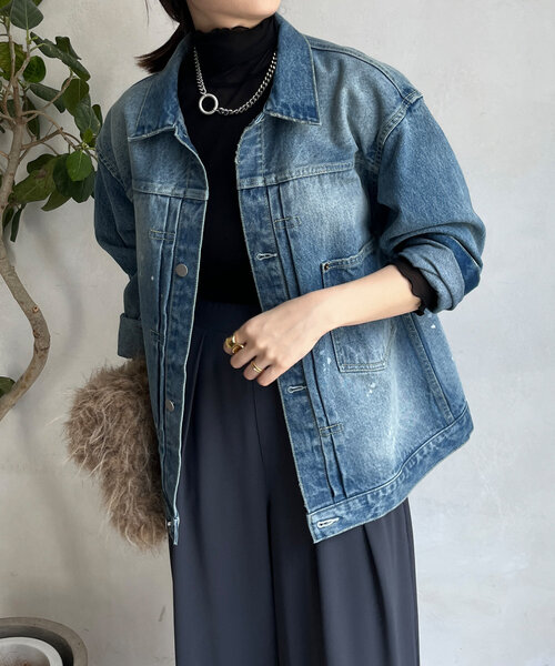 DouDou(ドゥドゥ)の「シアータートル(Tシャツ/カットソー・レディース・チャコールグレー/ブラック/オフホワイト・FREE)」の16枚目の写真