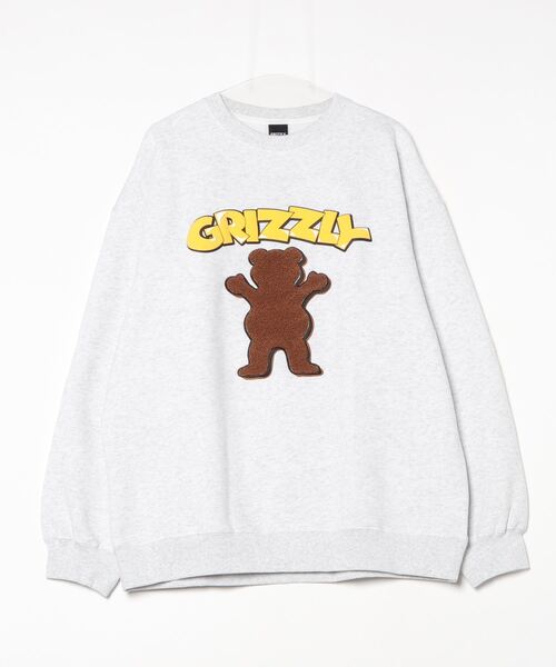 GRIZZLY(グリズリー)の「GRIZZLY/グリズリー トレーナー/スウェット フロント 24G3302(スウェット・メンズ・スミクロ/ヘザーグレー・M/L/XL)」の22枚目の写真