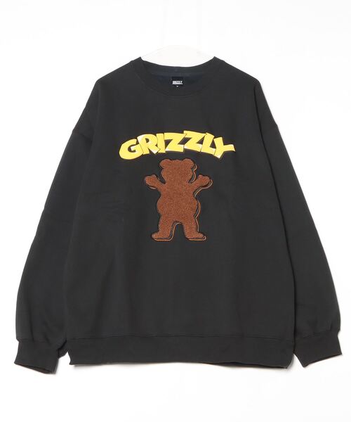 GRIZZLY(グリズリー)の「GRIZZLY/グリズリー トレーナー/スウェット フロント 24G3302(スウェット・メンズ・スミクロ/ヘザーグレー・M/L/XL)」の21枚目の写真