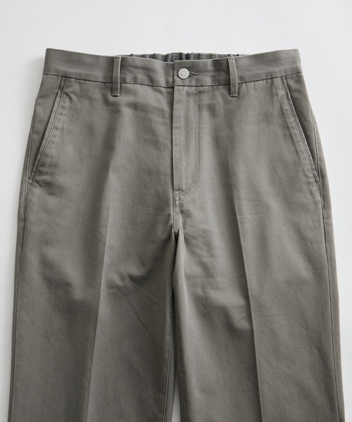 ADAM ET ROPE'（アダムエロペ）の「フェードツイル テーパード トラウザーズ / ロングシーズン着用可能（その他パンツ・メンズ・グレー系その他/ブラック/ベージュ・M/L）」の12枚目の写真
