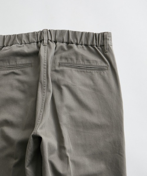 ADAM ET ROPE'（アダムエロペ）の「フェードツイル テーパード トラウザーズ / ロングシーズン着用可能（その他パンツ・メンズ・グレー系その他/ブラック/ベージュ・M/L）」の9枚目の写真