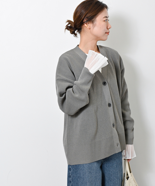 JOURNAL STANDARD relume(ジャーナルスタンダード レリューム)の「オーガンジーカフスクルーネックTEE(Tシャツ/カットソー・レディース・ブラック/ホワイト・FREE)」の19枚目の写真