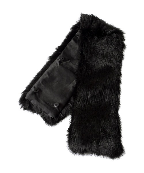 HIGH STREET（ハイストリート）の「HIGH STREET∴ラビットファーカラーラムレザースタンドブルゾン（ブルゾン・メンズ・ブラック・M/L/S）」の14枚目の写真