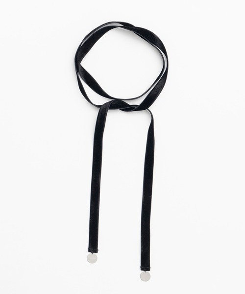 PRANK PROJECT(プランクプロジェクト)の「ベロアチョーカー / Velvet Choker(チョーカー・レディース・ブラック・FREE)」の8枚目の写真