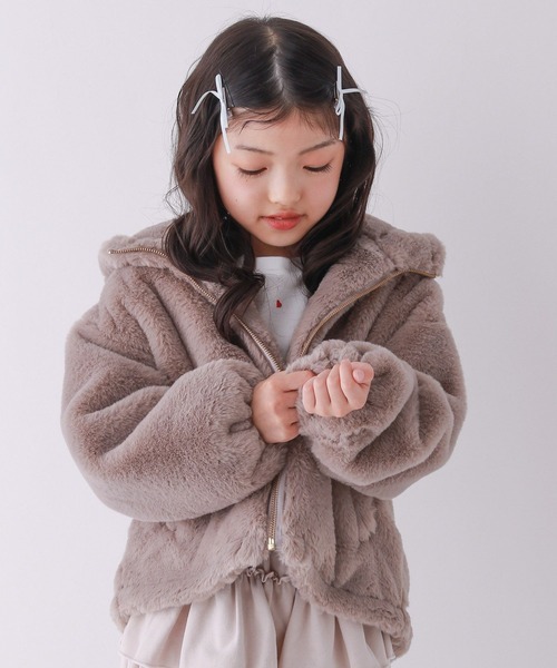 cygne ♡モコモコジャケット♡新品未使用 10C REPIPI（ジューシーレピピ）の「【10C REPIPI】洗えるモコモコ